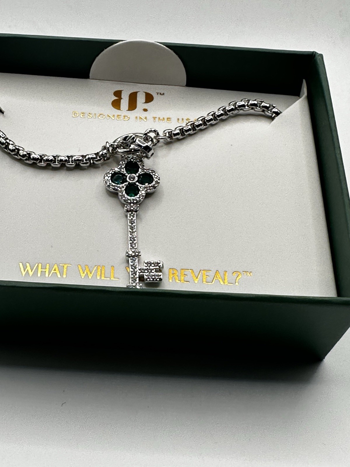 Bomb Party 2026 May Birthday Necklace On Rhodium Plating