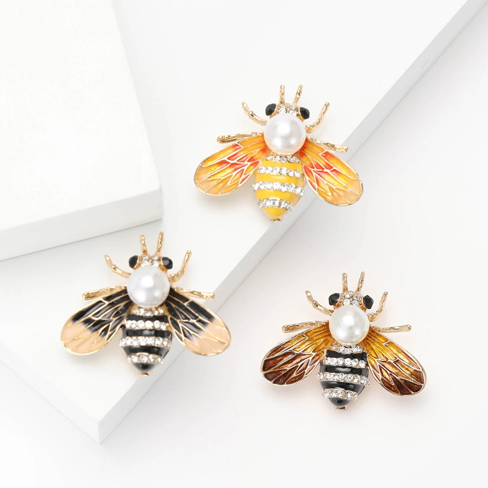 Cute Bee Brooch for Women Men Pin Office Party Collection Gift Hot Sale 4th List