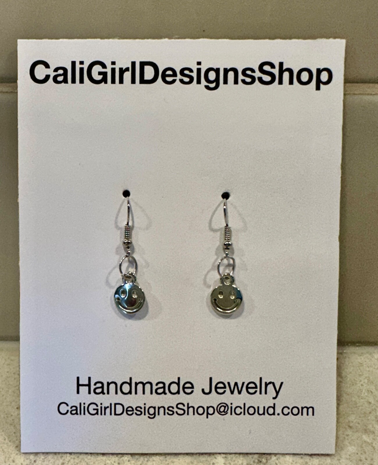 Fashion Jewelry Smiley face Earrings Valentine’s Day Gift