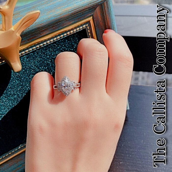 Sale LAB-CREATED 1/2CT MARQUISE CUT 3A+CZ S925 STERLING SILVER RG SZ 6,7,8.9 *