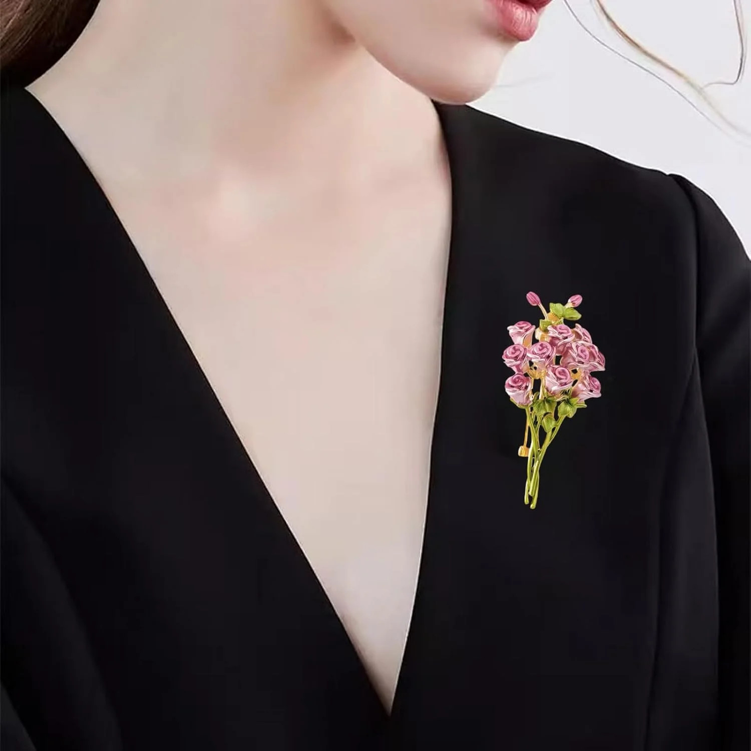 Brooch Pins For Women Fashion Elegant Brooches Lapel Badges Coat Sweater Scarves