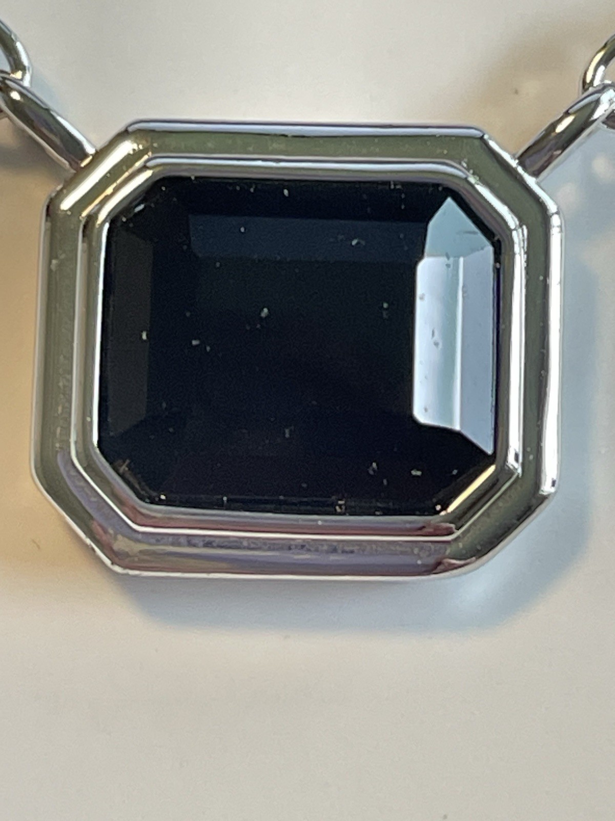 Ring Bomb Party NK88950 Once Made Of Mist Black Onyx CZ 18 + 2.5 Extender