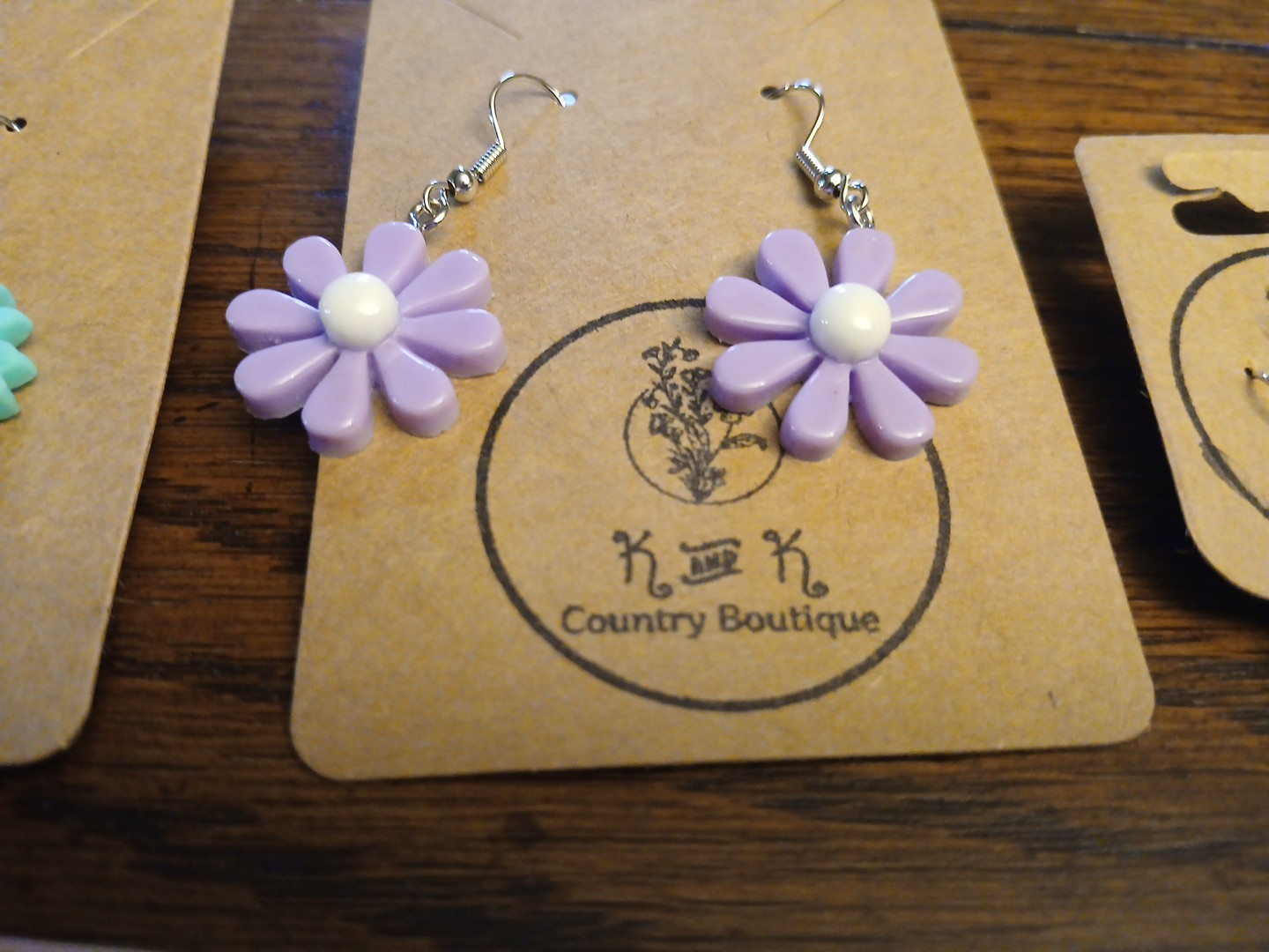 New 8 Pair Various Cute Flower Earrings For Kids Teens Young Adults