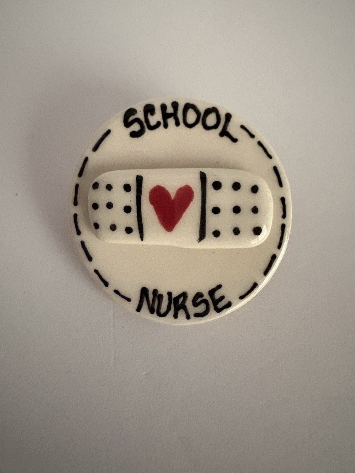 Vintage School Nurse Medical Theme Brooch Pins Mixed Lot of 3