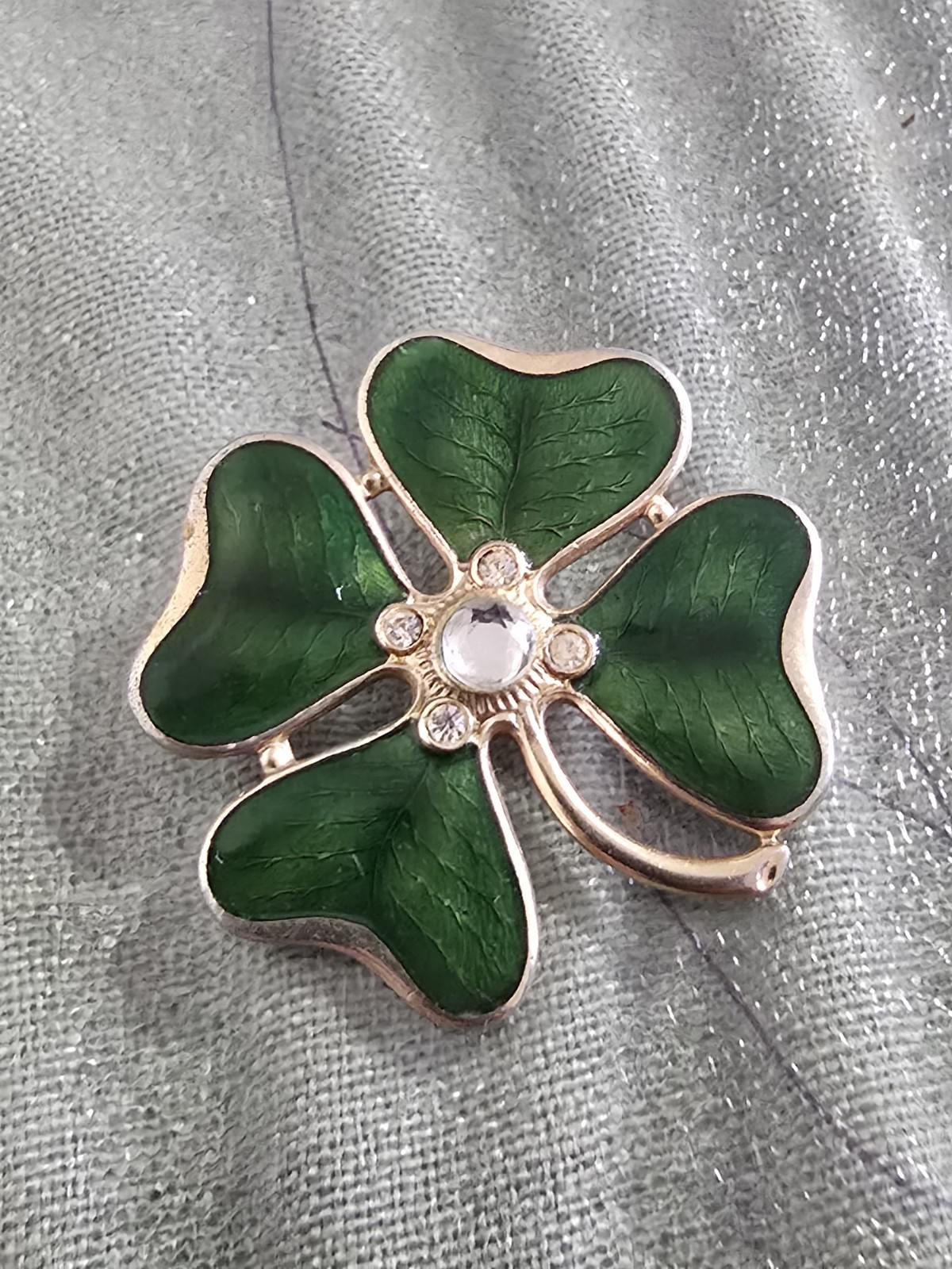 Brooch Broche Trebol St Patrick