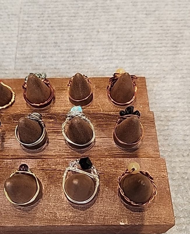 Jewelry 18 Wire Wrapped Celtic Theme Rings Sized See Description Lot #153