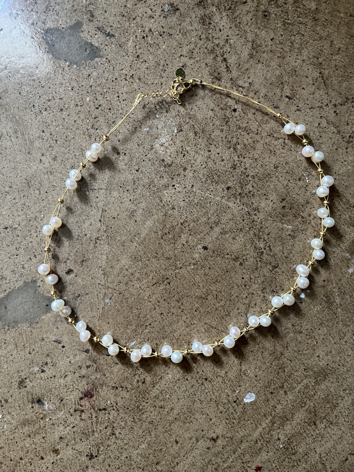 Gold Necklace Set x3, Pearl Chain, Swan Pendant – Free Shipping