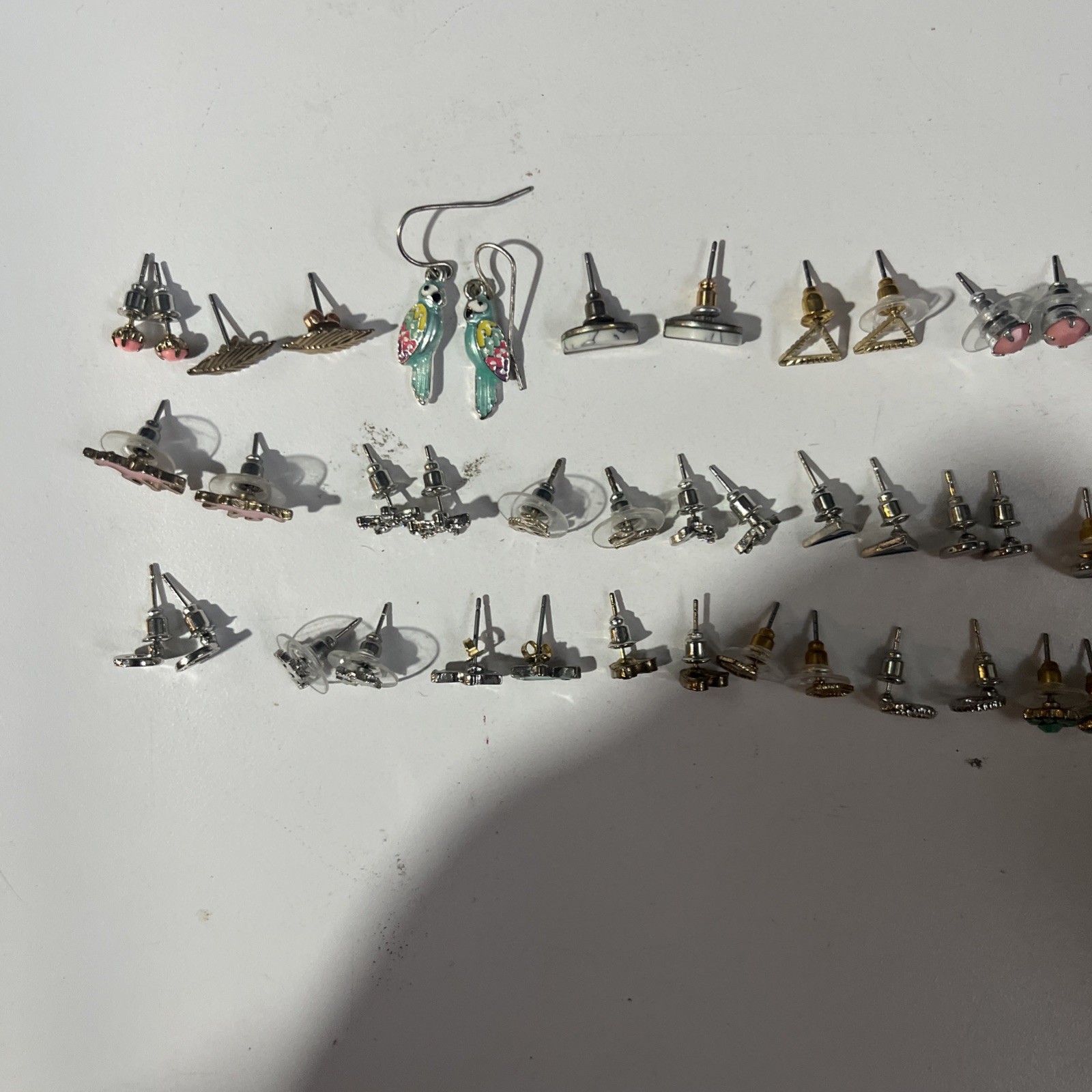 Costume Jewelry Earrings 21 Pairs, Adults And Children Style