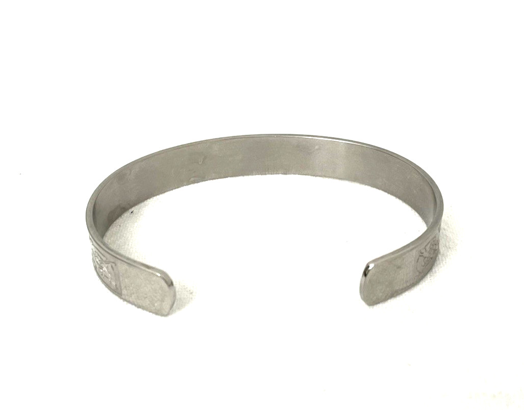Celtic Knot Bangle Cuff Bracelet Stainless Steel Fashion Jewelry