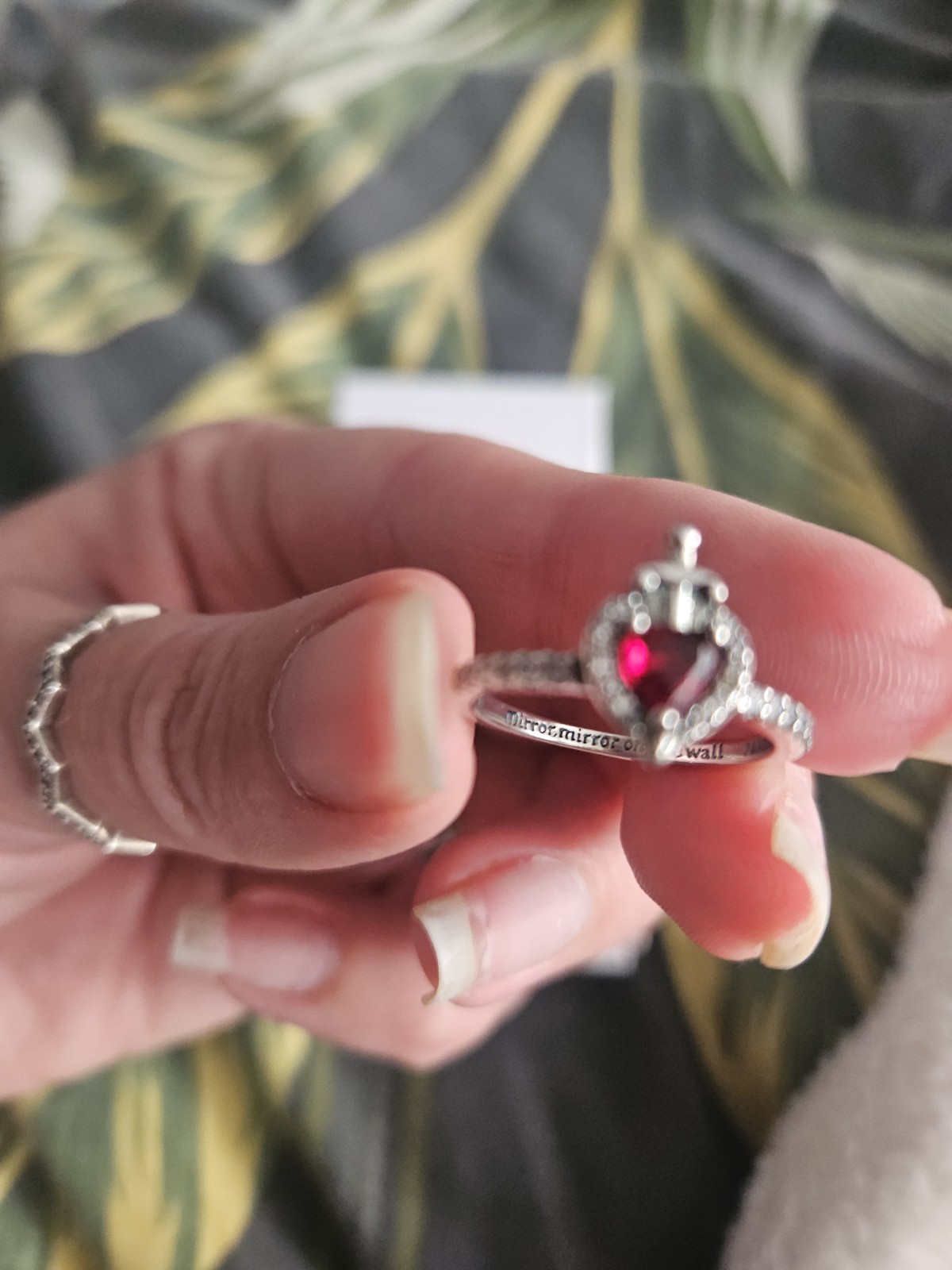 GENUINE PANDORA x DISNEY Villains Evil Queen Ring 193422C01