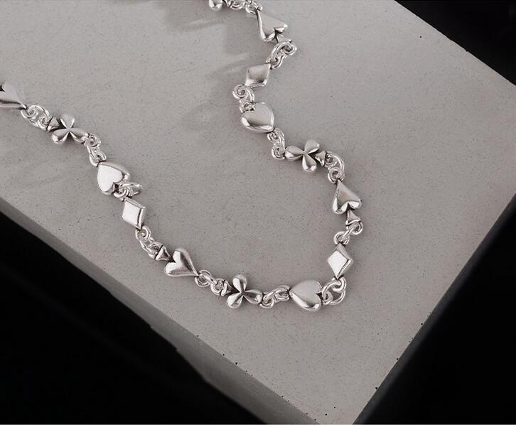 925 Sterling Silver Necklace Handmade Beautiful SPECIAL Unique Design Chain