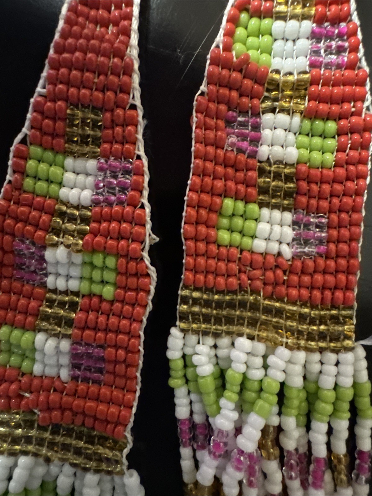 Glass Beaded Multiple Layered Necklace