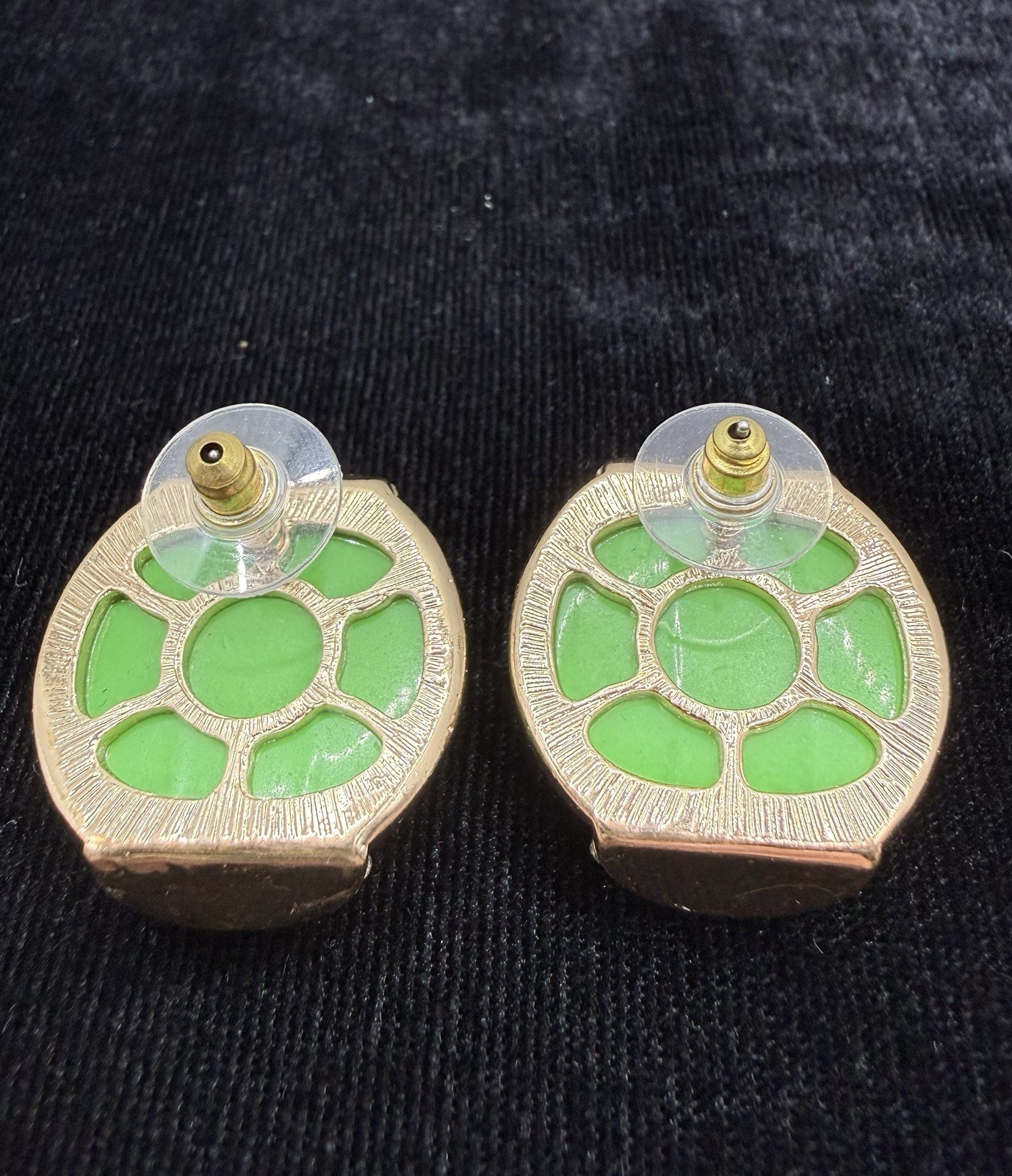 Dressbarn 3 Pc Lime Green Statement Jewelry Set Necklace Bracelet Earrings