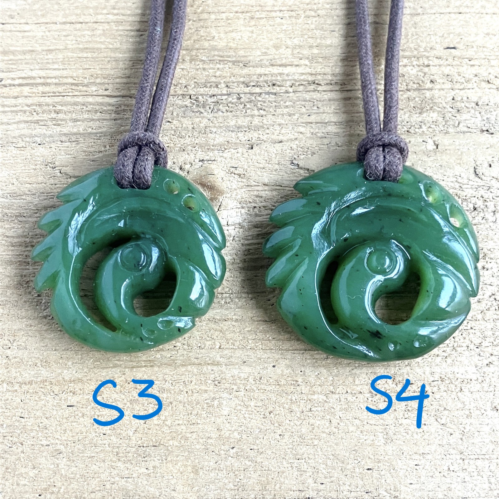 High Quality Real Jade Tomb Raider Lara Croft Necklace, Hand Carved, Shadow (S)
