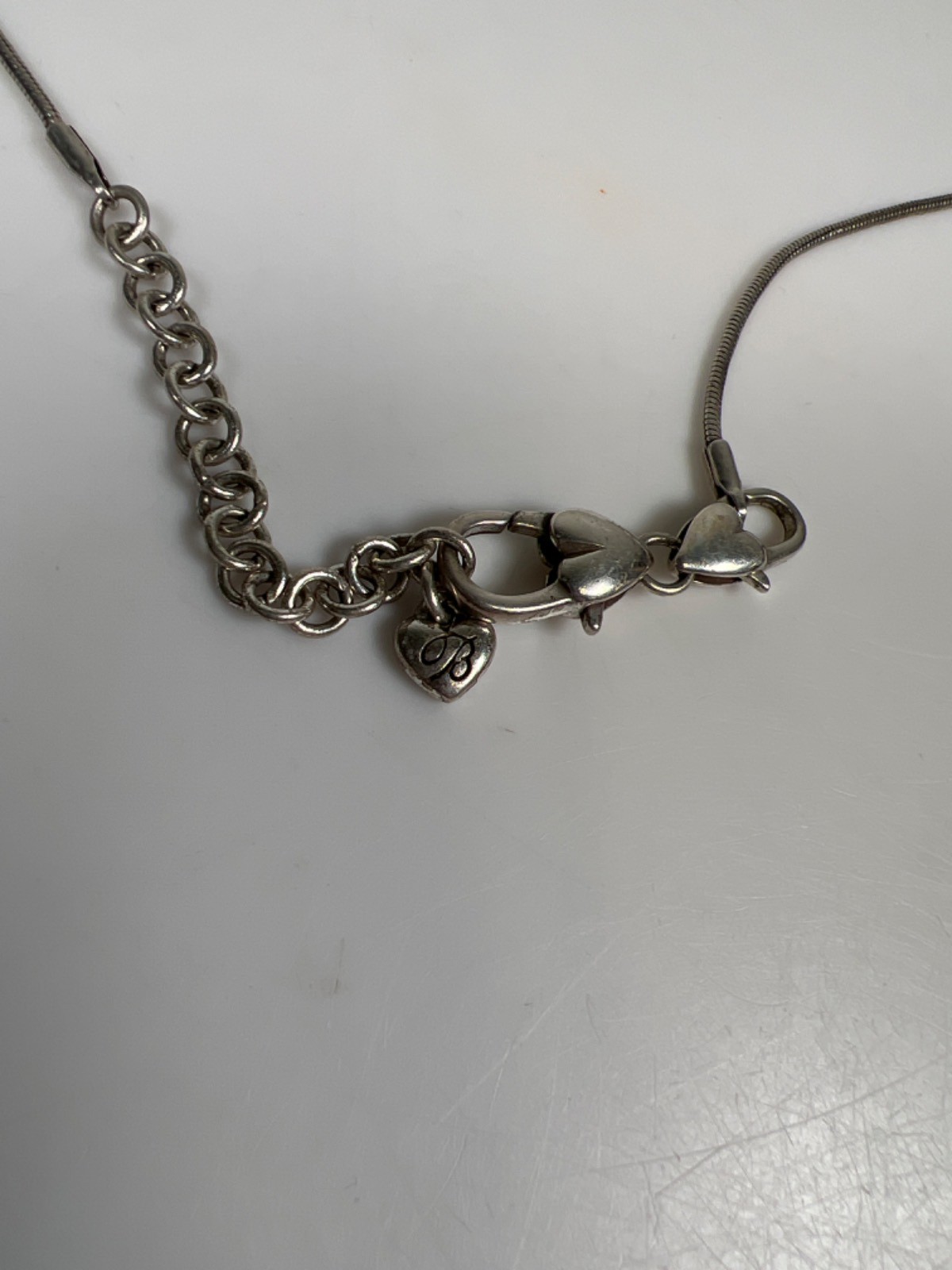 Brighton Women’s Silver Plated Charm 17in Necklace