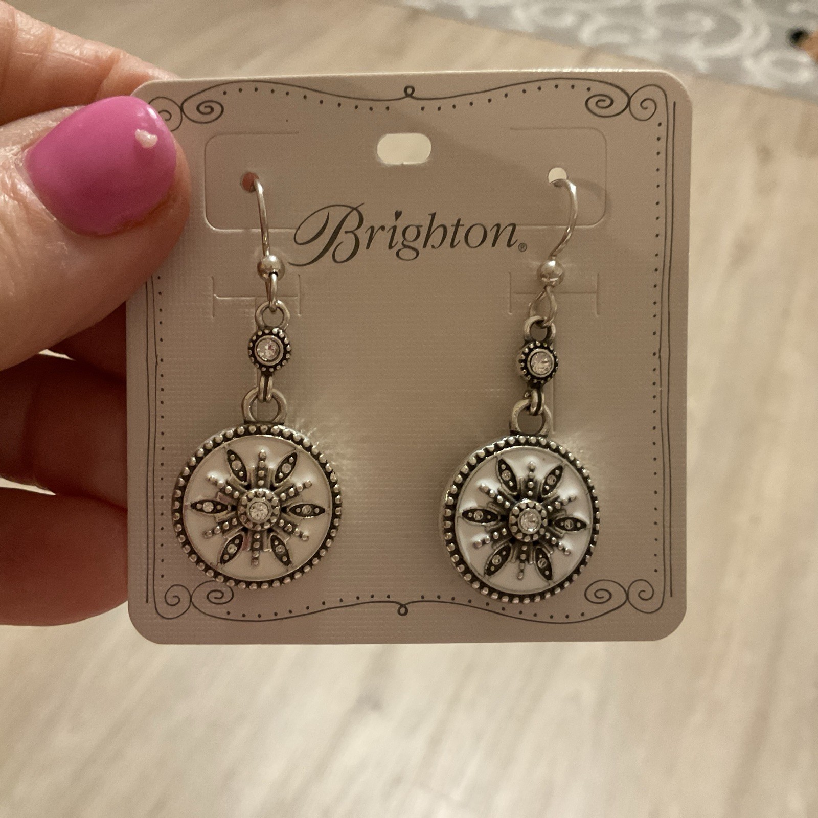 STRIKING NWT BRIGHTON NEVE SNOWFLAKE NECKLACE BRACELET EARRINGS SET RP:$214