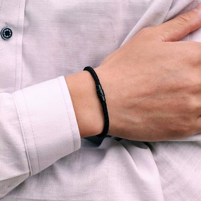 1pc Red Rope Magnetic Bracelet Unisex Lucky Wealth Prosperity Jewelry – NEW