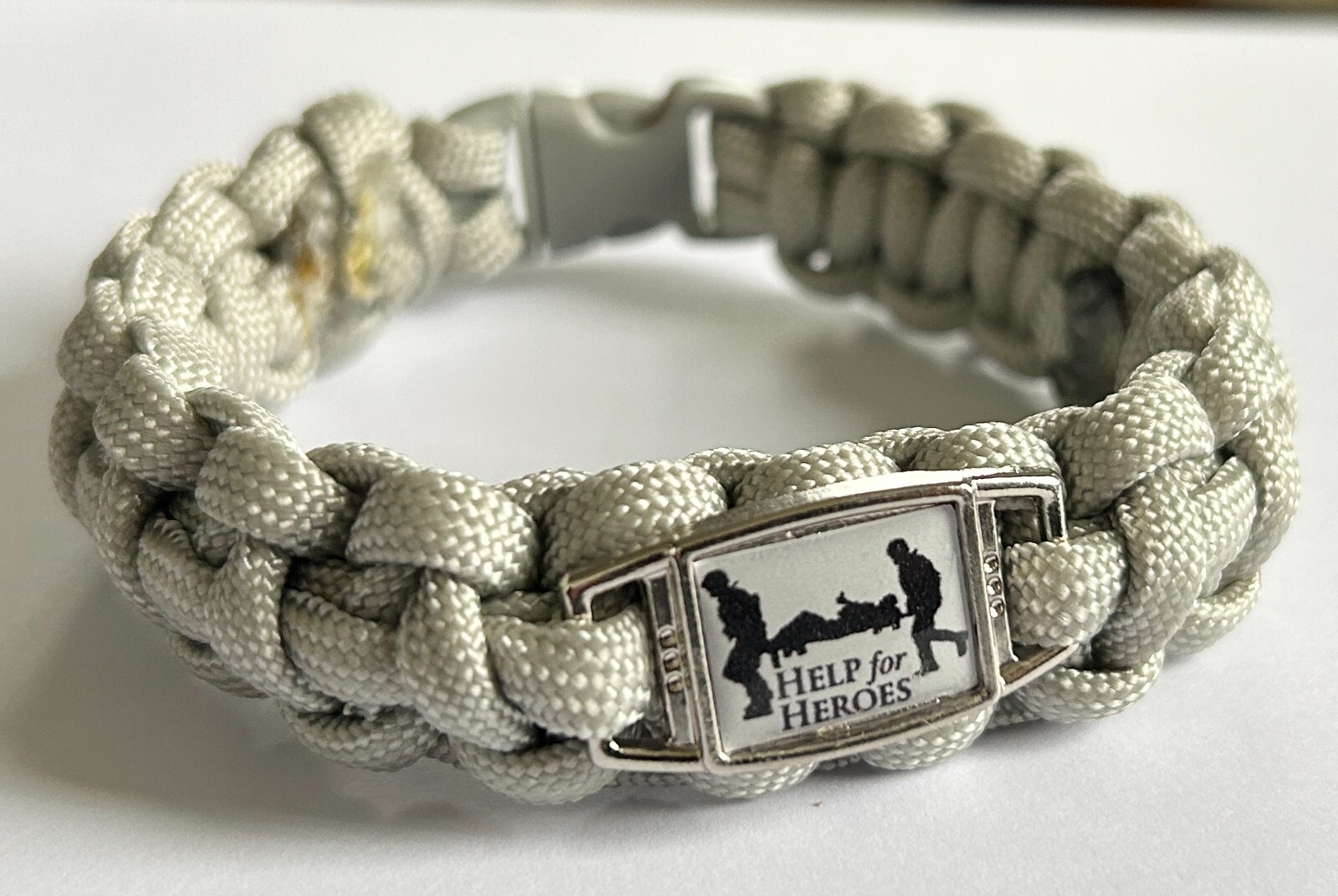 NEW COLOURS ADDED: Help For Heroes/Stretcher Bracelet (4 Sizes/7 Colours)