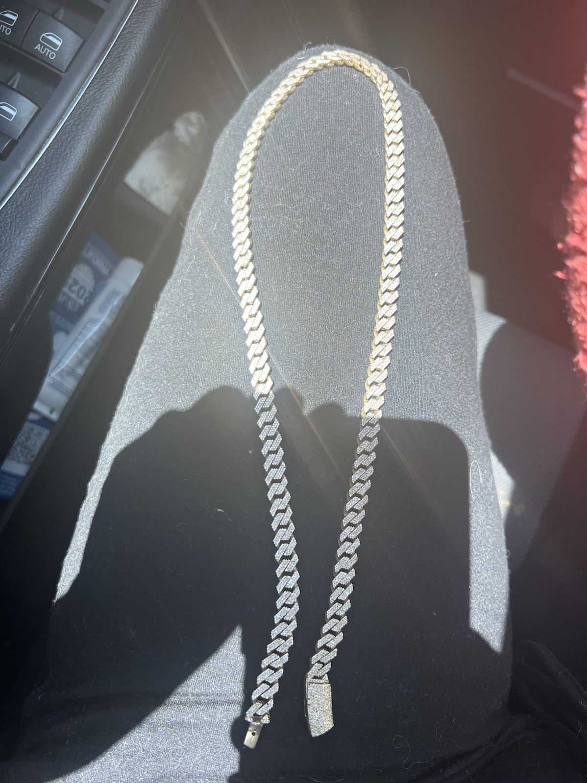 Yellow Gold Plated Cuban Link Chain Necklace – Gold Color, No Stone