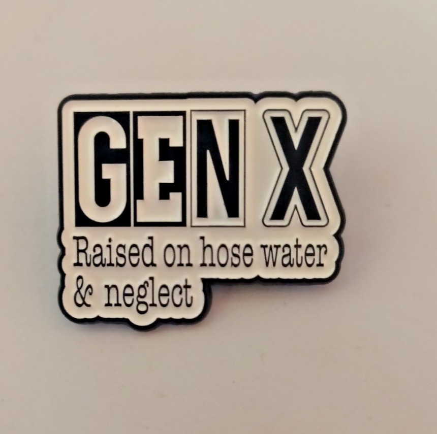 GENERATION X-PIN-2 OR MORE PINS $5.49 SHIPPING-SPEND $20 SHIPPING IS FREE