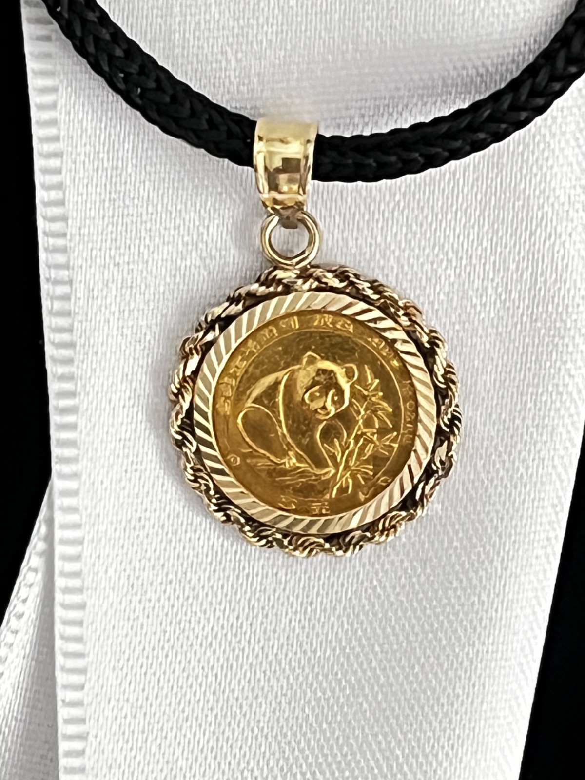 1/20 Troy Oz. .999 Pure Gold China PANDA Coin PENDANT SERIES 1988.