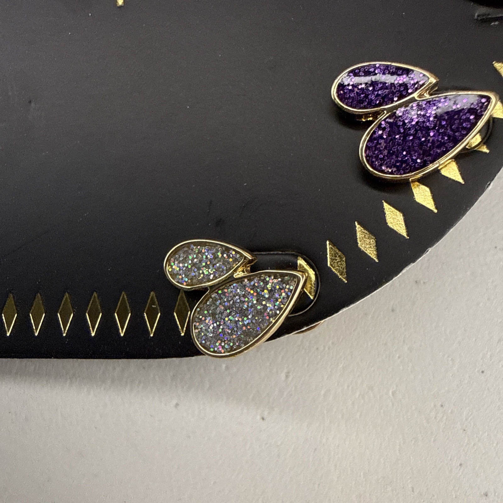 NEW Wicked X 8 Other Reasons Earring Set Droplet 5 Pairs CZ Studs 18k Gold Plate