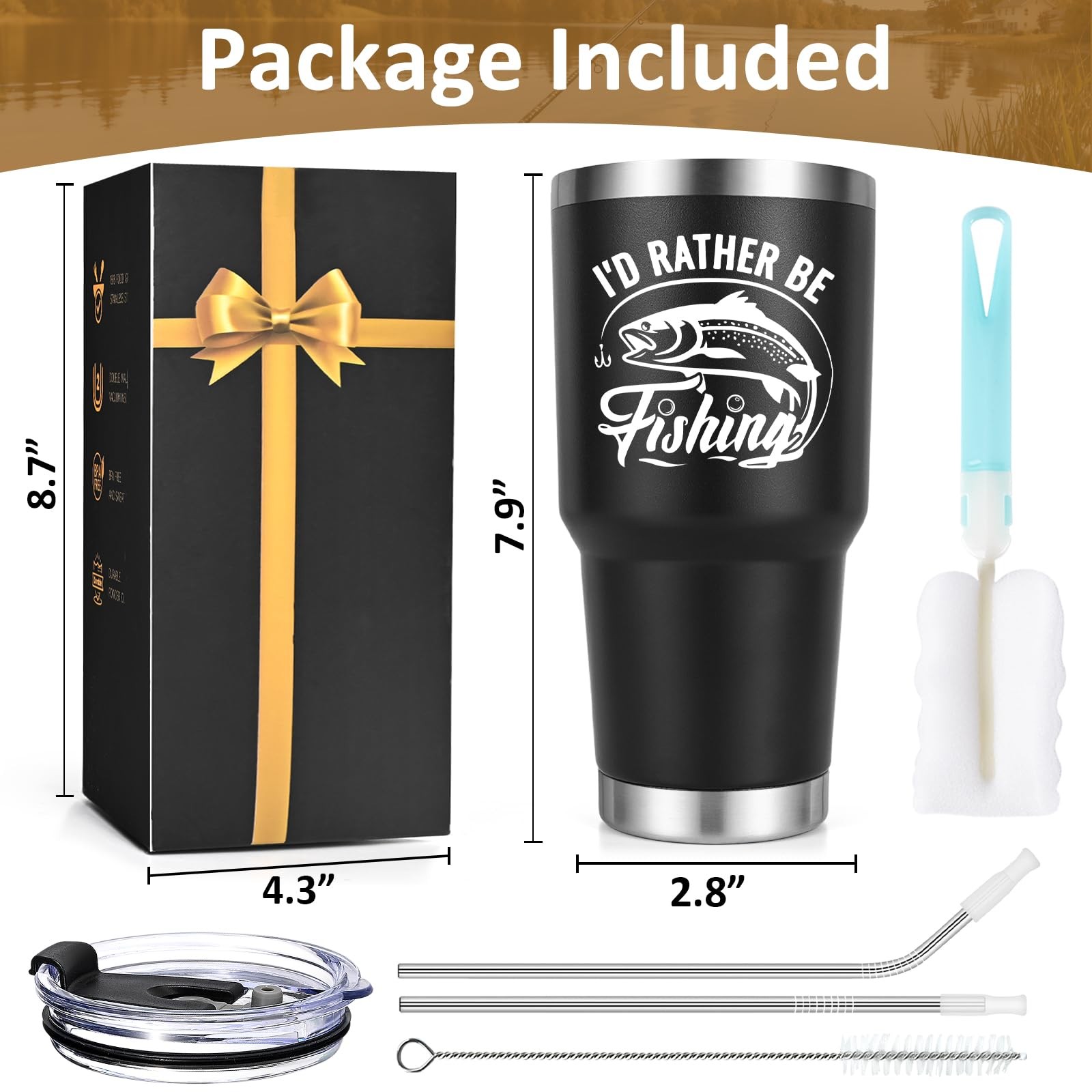 Gifts for Dad, Fathers Day from Wife Daughter Son, Birthday Dad Unique Gifts Him
