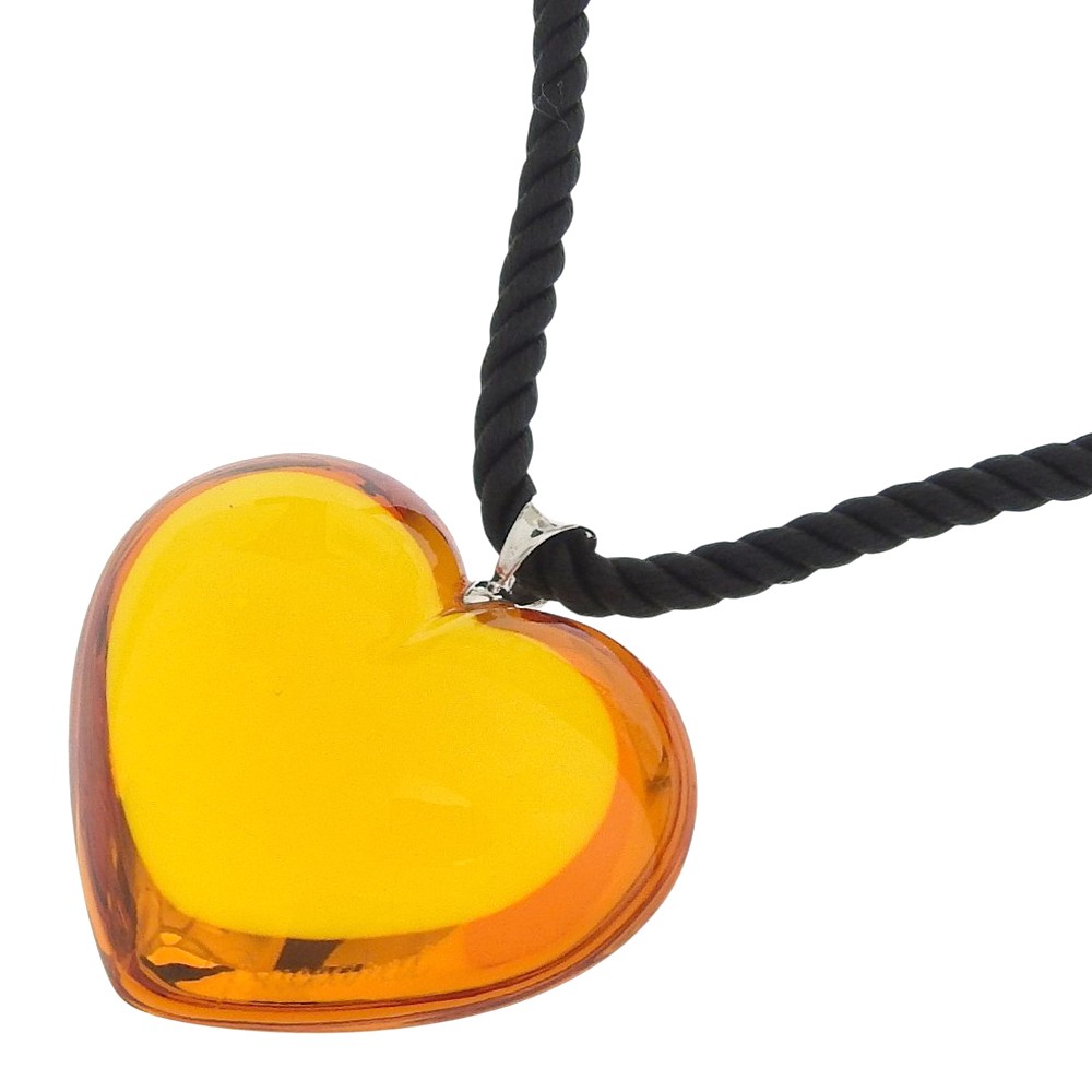 Baccarat heart Necklace Silver925 12.0g Women