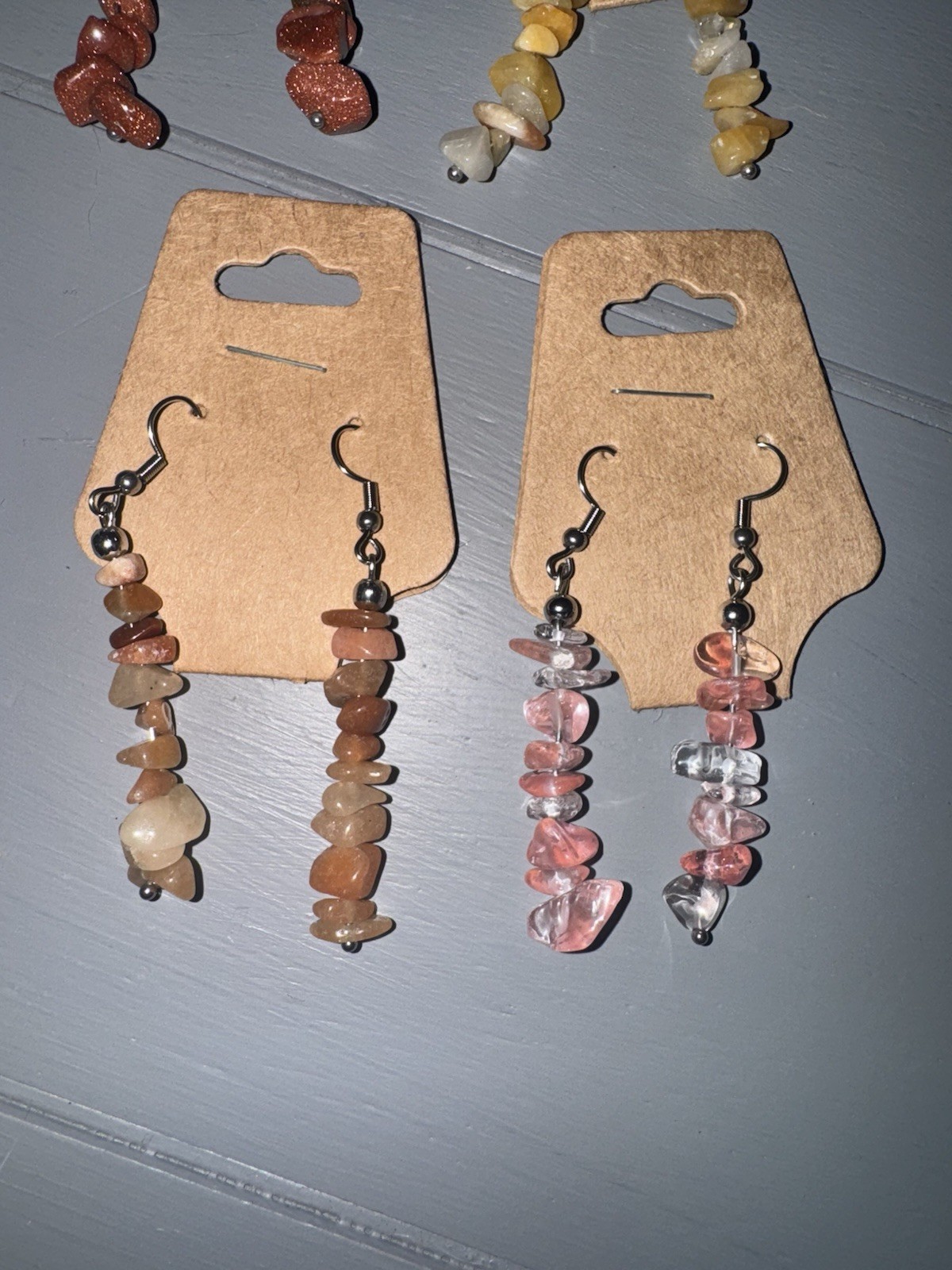 Bohemian Crystal Earrings Various Colors BOHO Fashion Earrings Jewelry