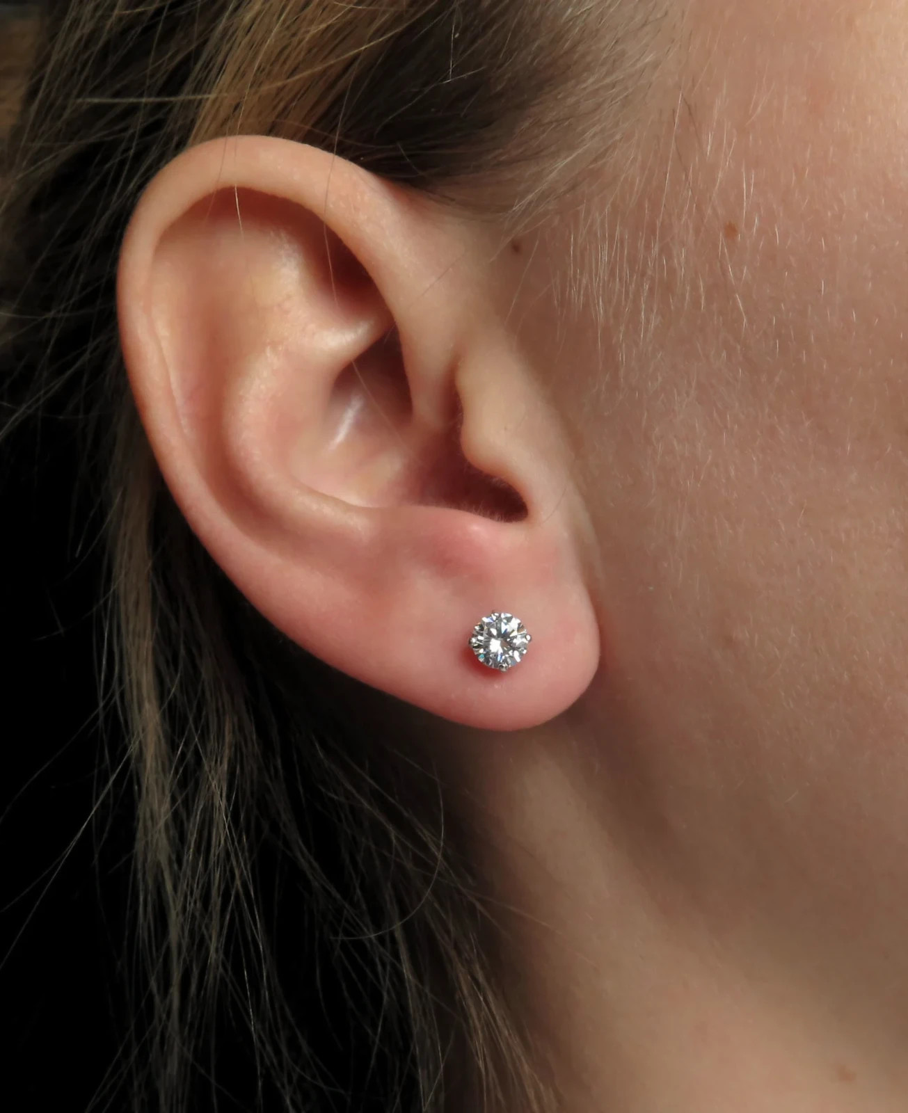 2.5mm To 10mm Round Cut Daily Wear Womens Lab Created Diamond 925 Silver