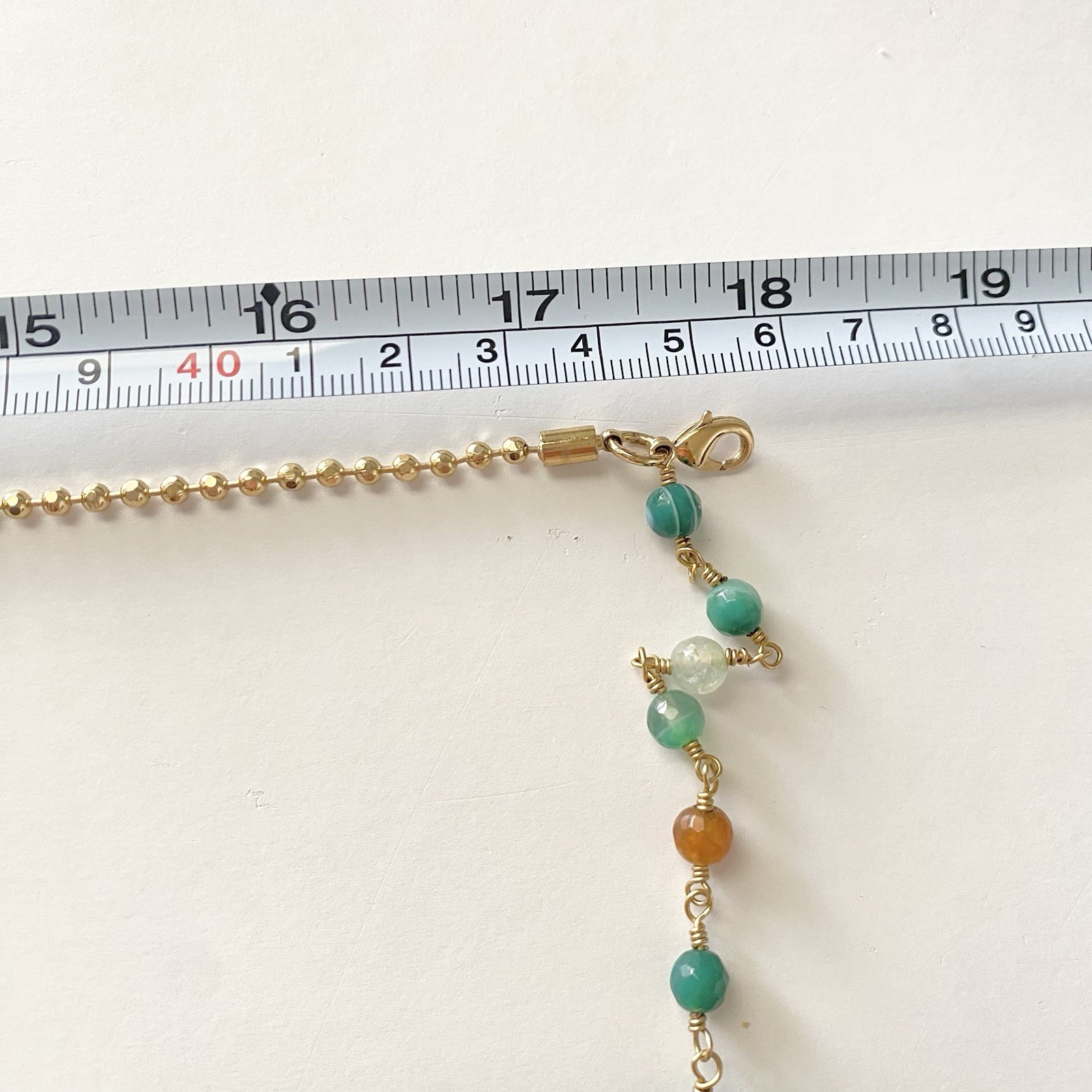 Nature Jewelry Semi Precious Gemstone Leaf Boho Jewelry