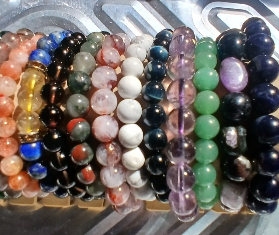 High Quality Assorted Gemstone Bracelets – Perfect for Resellers, Gifts, Spiritu