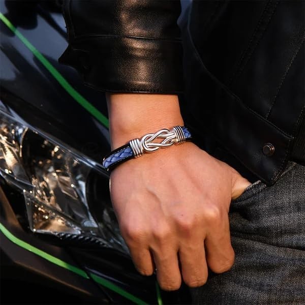 To My Son Gift for Son Bracelet Love from Mom, Dad Forever Birthday, Graduation