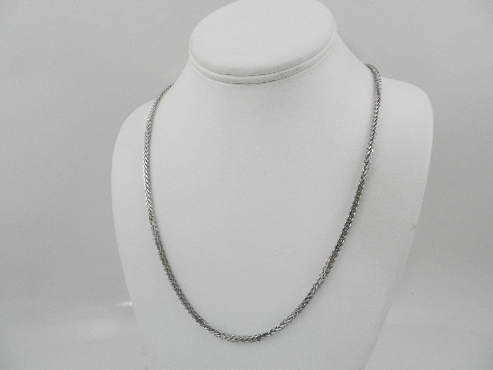 GIANI BERNINI Wheat Link 24″ Chain Necklace (2-1/2mm) in Sterling Silver