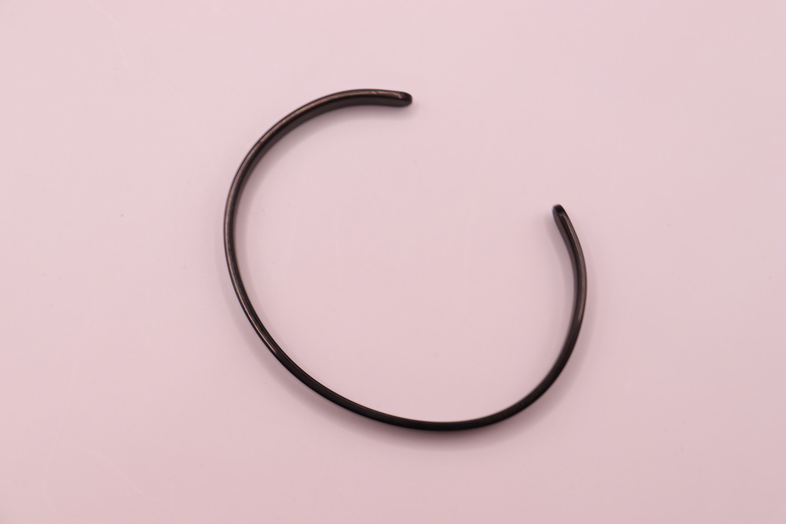 Bracelet Cuff Black Color Unisex Fashion Jewelry Everyday Elegant Meaningful Gif
