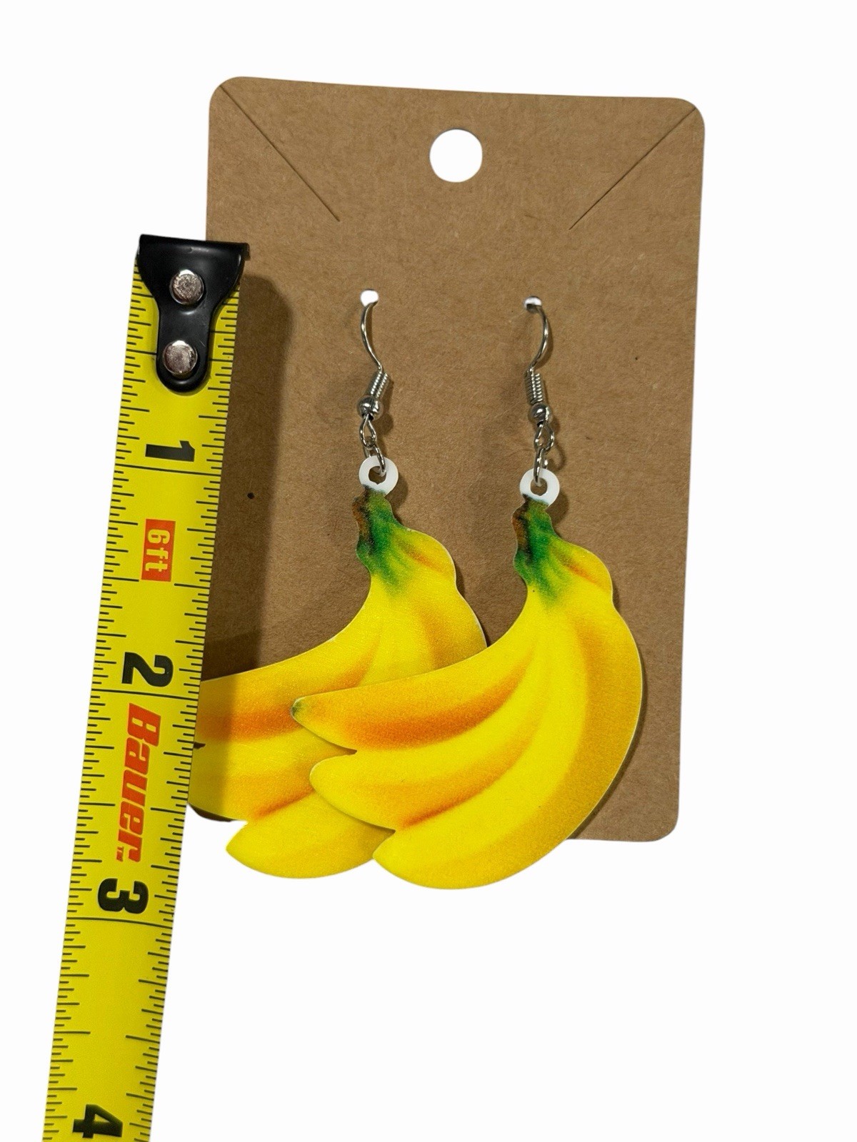 New Novelty Fashion Earrings bananas bundle fruit food snack
