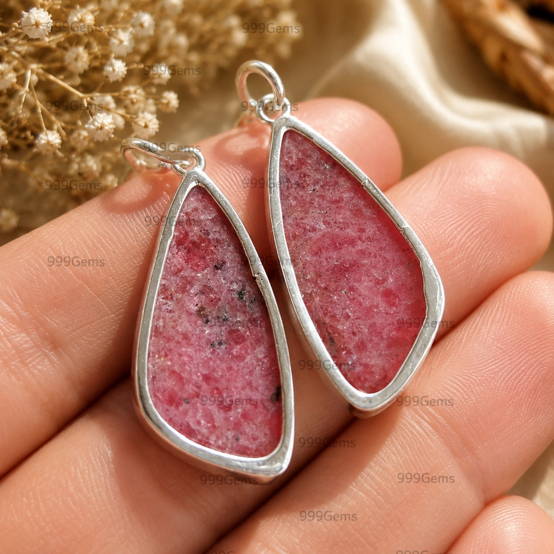 Natural Gemstone Earrings 925 Sterling Silver Plated Minimalist Jewelry Gift Lot