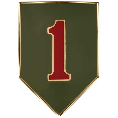 United States Army 1st Infantry Division Emblem Military lapel Hat Pin Insignia
