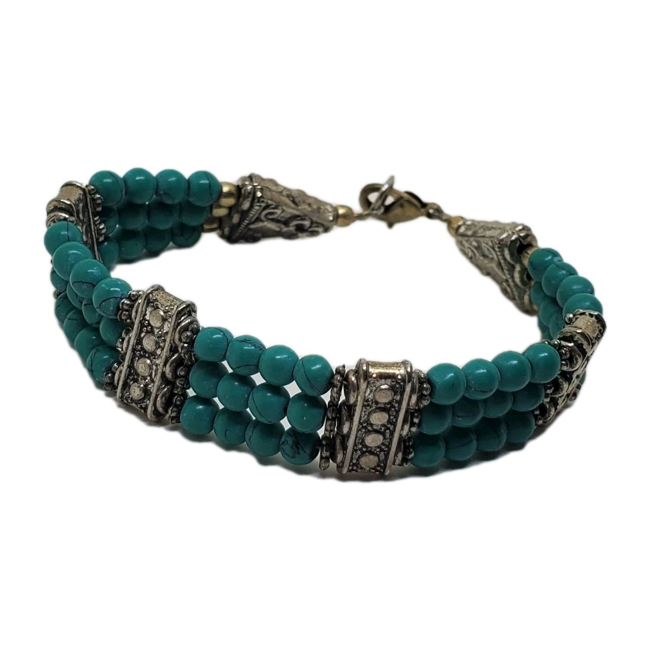 Turquoise Beads Bracelet Fashion Jewelry