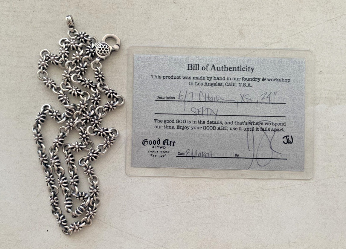 Good Art Hlywd 6/7 Necklace – Sterling Silver