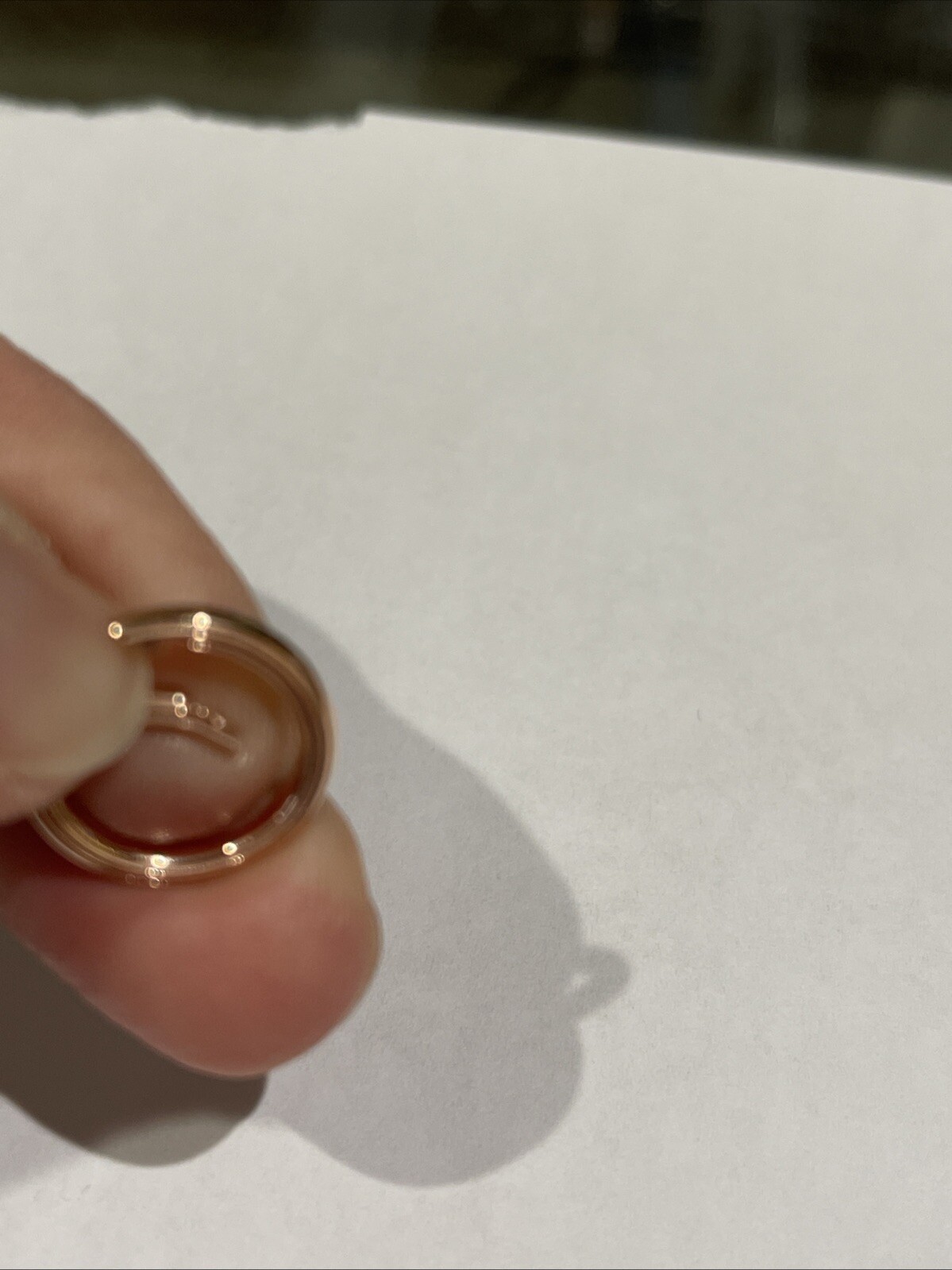 New Pandora ME 14k Rose Gold Plated Round Openable Link Styling Connector ALE