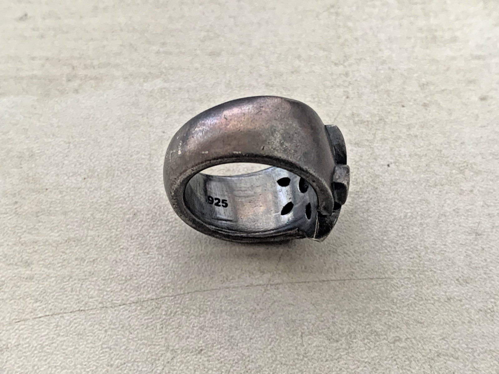 Good Art Hlywd Model19 Large Ring – Sterling Silver