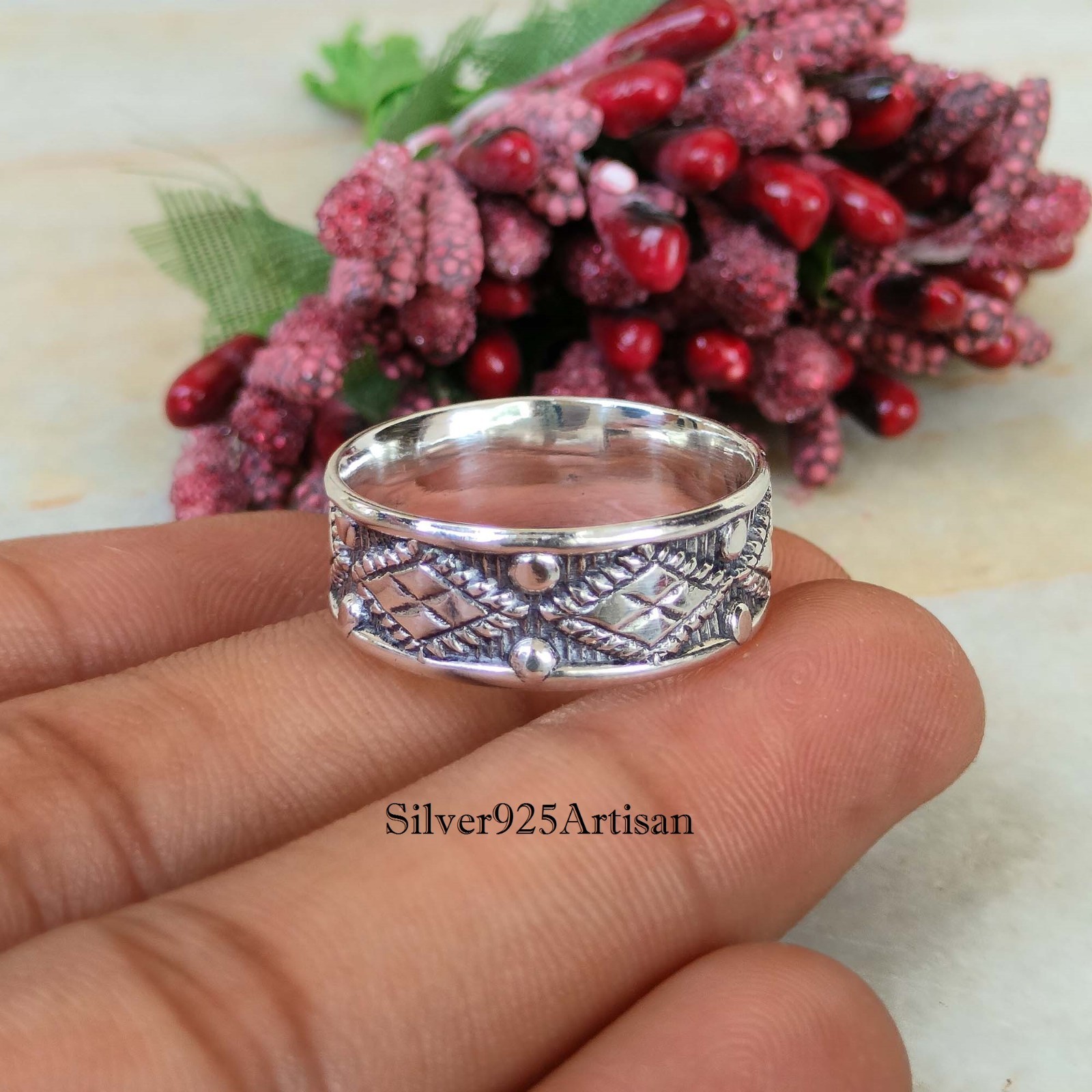Handmade Jewelry Solid 925 Sterling Silver Valentine Day Gift All Size AK9928