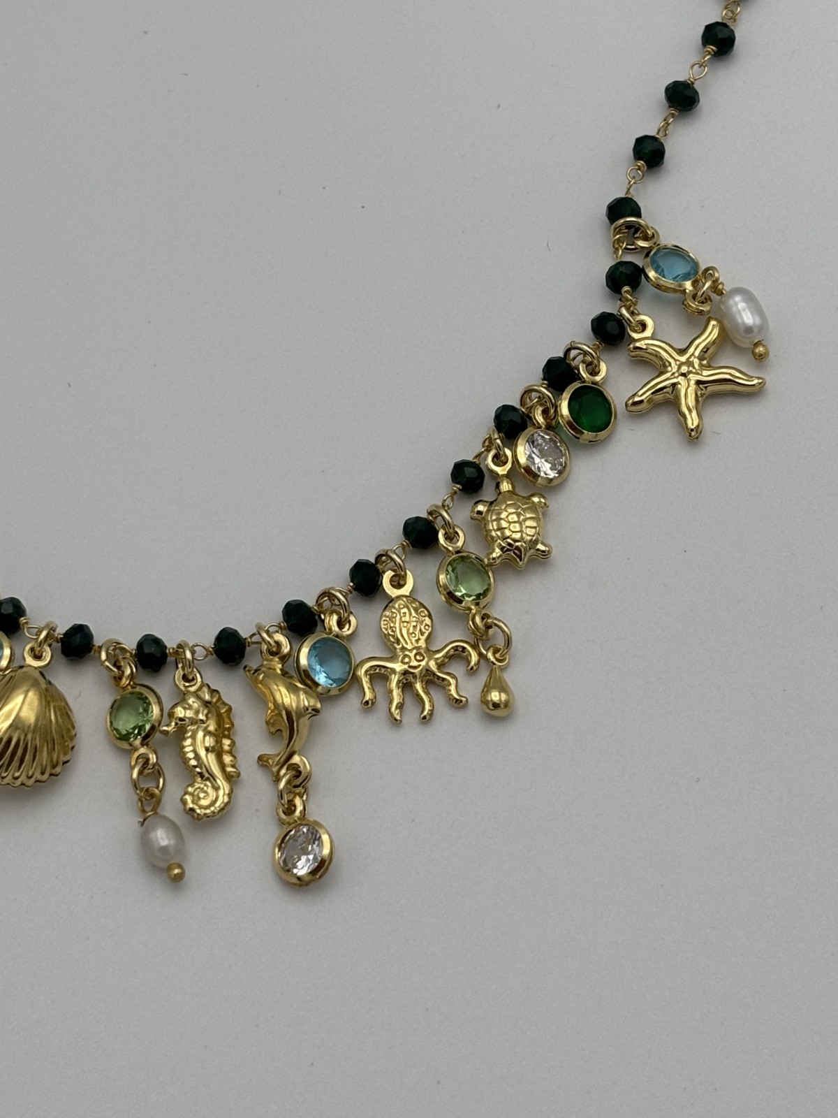 NEW WITH TAG Mia Fiore Ocean Themed Charm Necklace