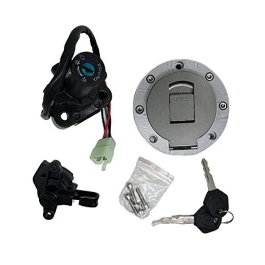 Ignition Cap, Powersports Gas Cap, Silver, Metal Plastic, Chrome, Compatible