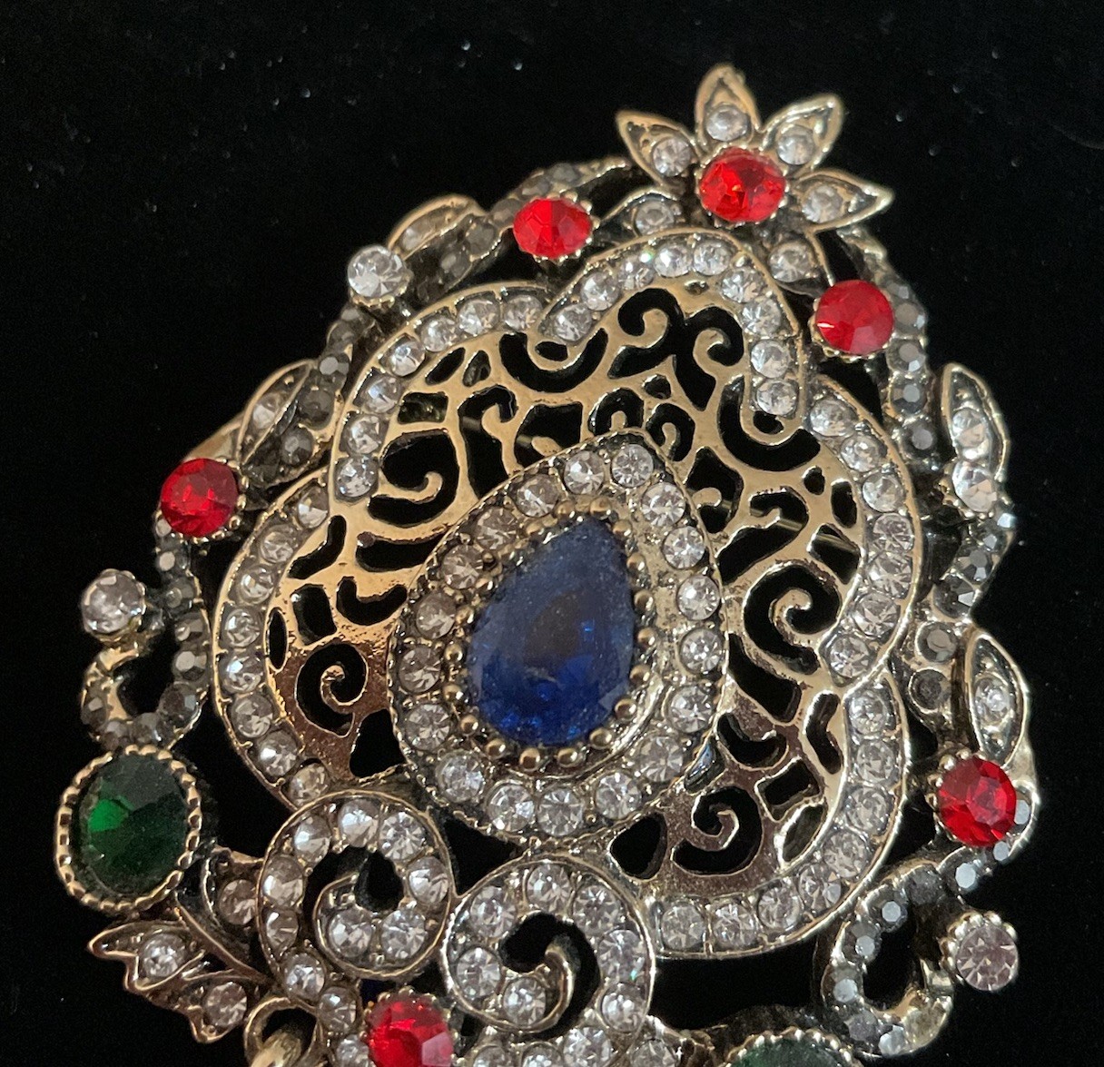 creative women new clothing accessory brooch, retro palace style pin jewelry