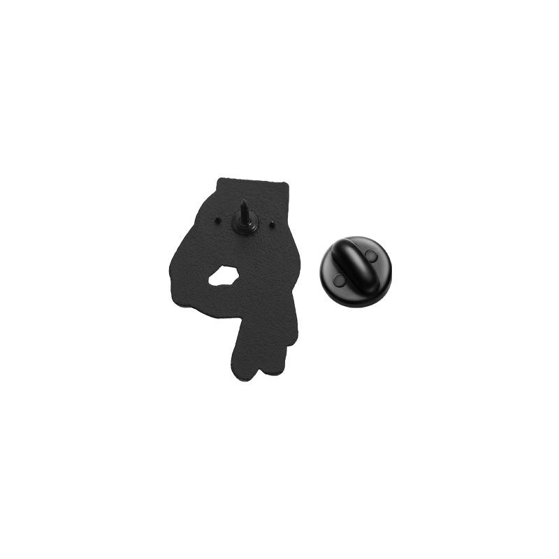 Gotcha Ok Gesture Enamel Pins Brooch Creative Game Okay Gesture Brooche Backpack