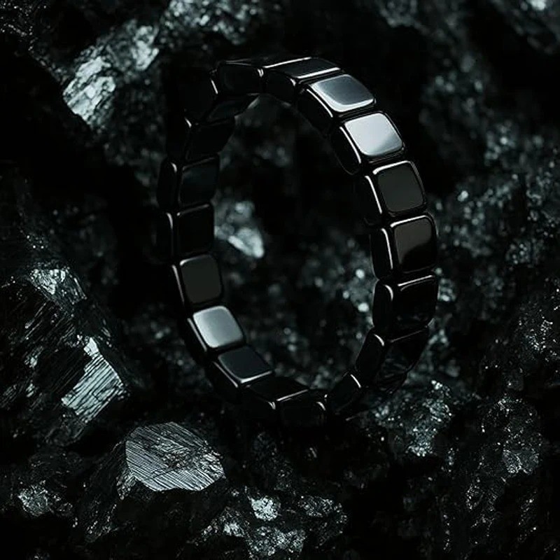Hemys Hematite Bracelet for Men, 2025 New Hemios bracelet, Your Edge Confidence.