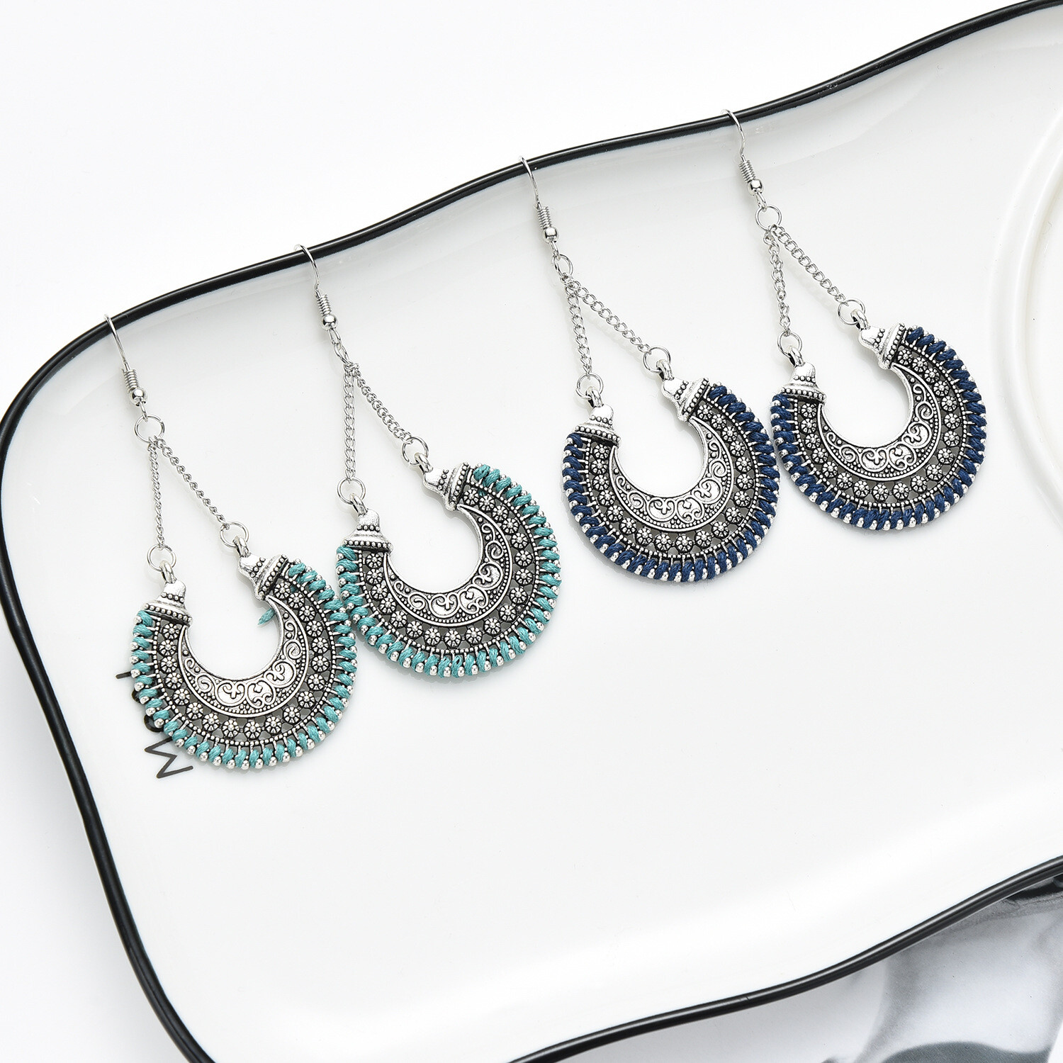 BOHO Earrings Fringe Tassel Bohemian Retro Ethnic Dangle Drop Handmade Jewelry