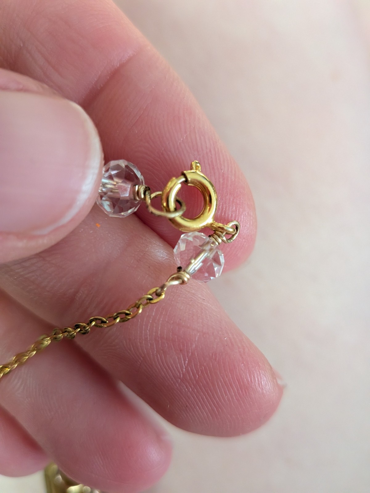 Vintage Brass Book Locket Necklace Cat Eye Glasses Charm Novelty Librarian